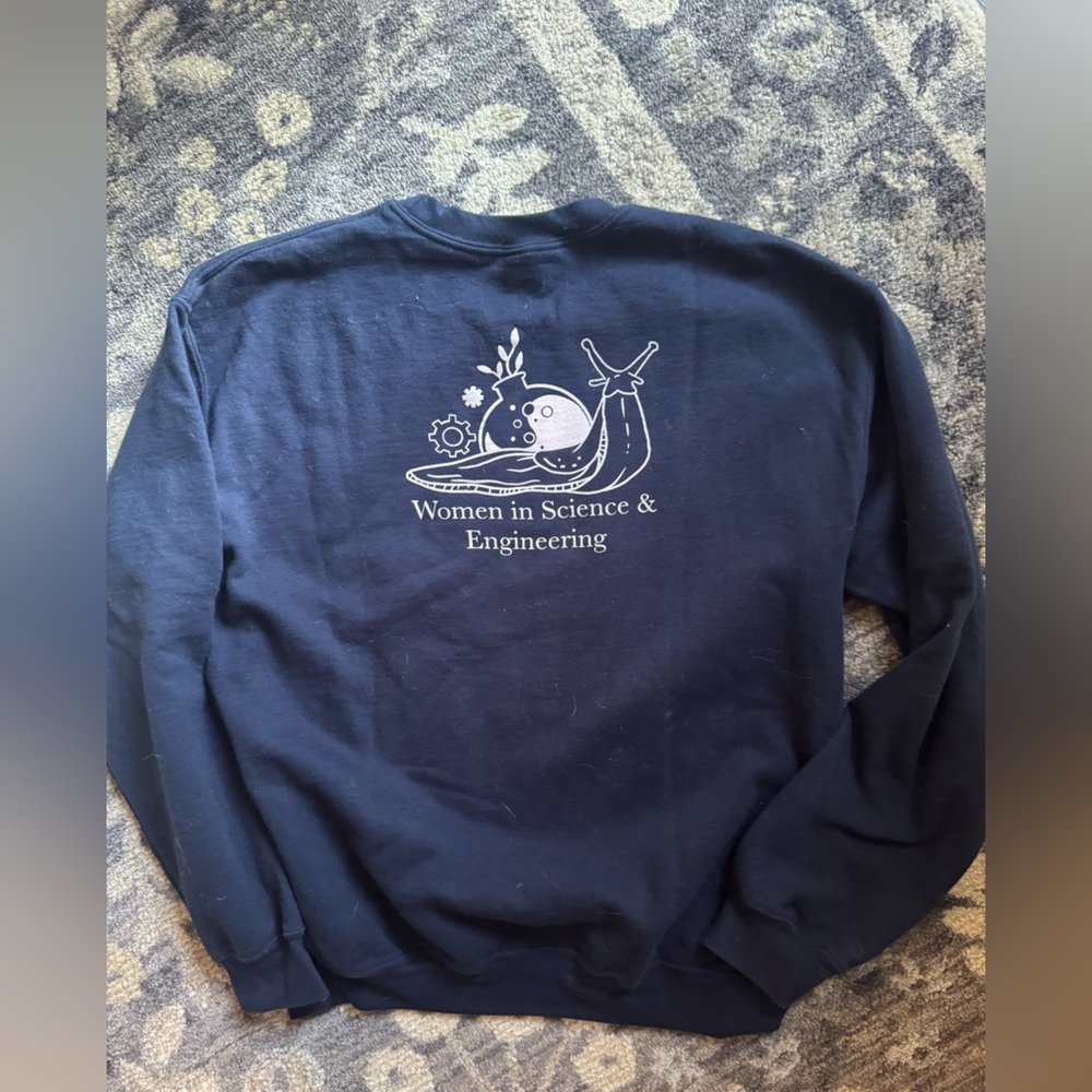 Navy Blue UC Santa Cruz Women in Science and Engineering Sweatshirt